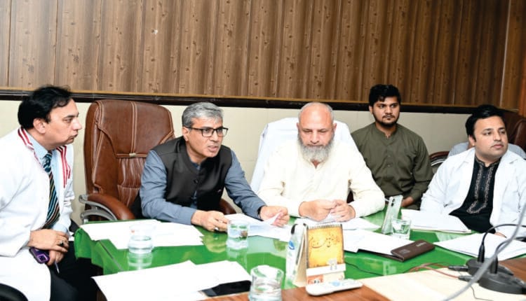 Sahiwal Institute of Cardiology meeting