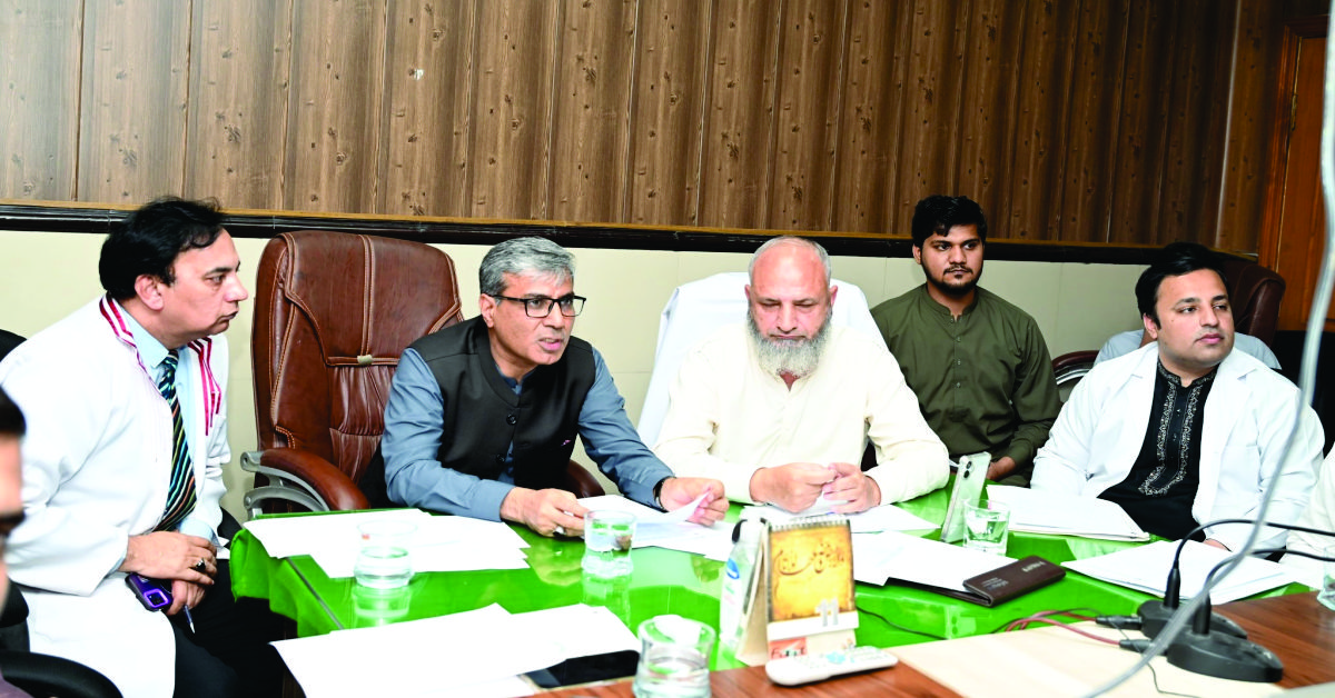 Sahiwal Institute of Cardiology meeting