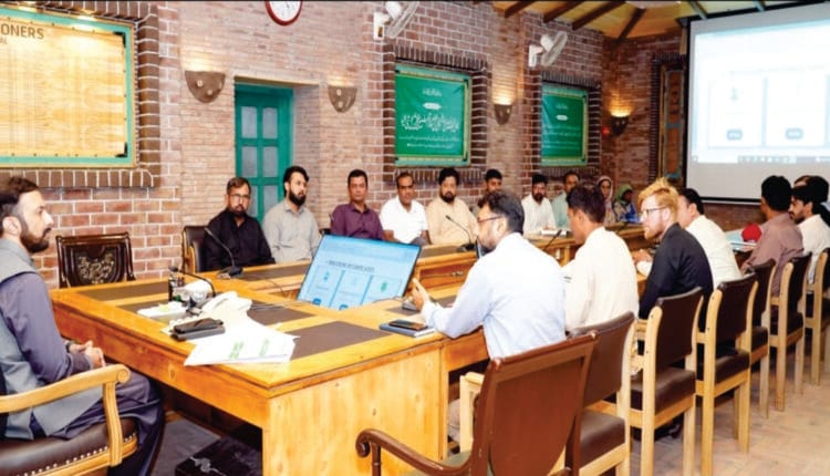 ADC Sahiwal Meeting