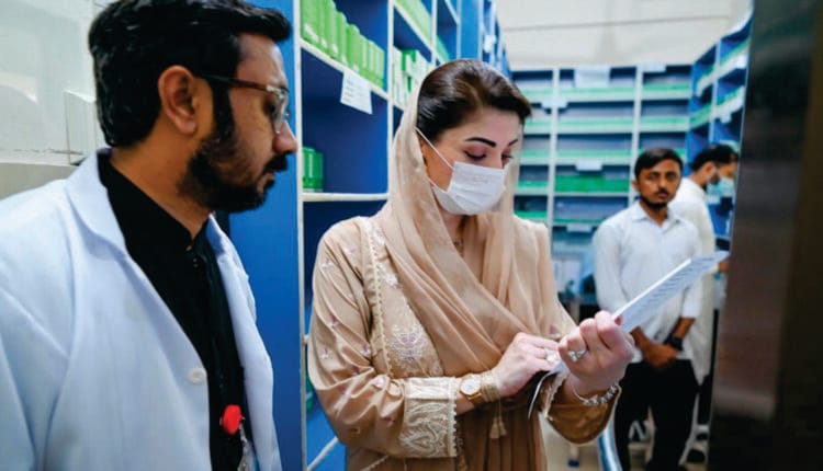 Maryam Nawaz in DHQ Pakpattan