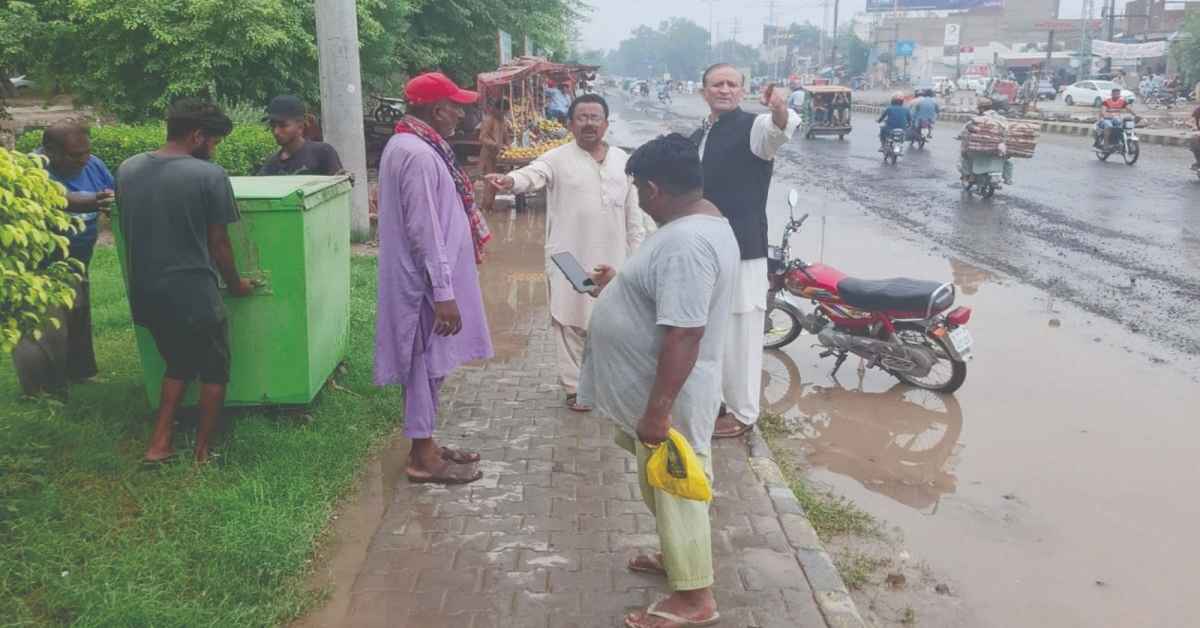 Monsoon Rain in Sahiwal