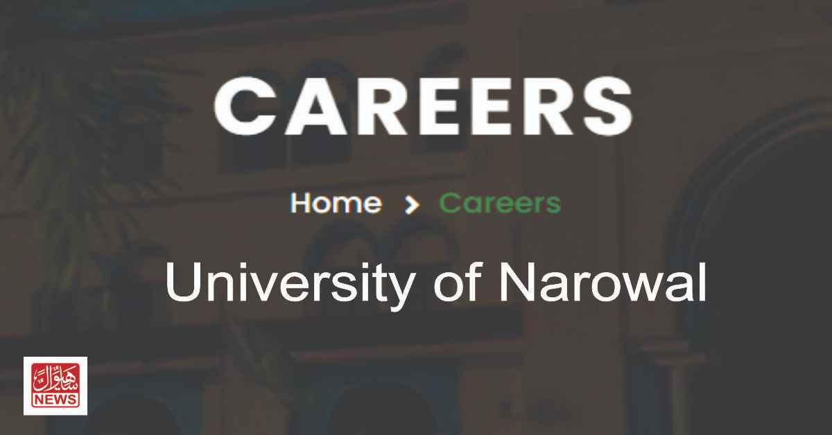 university of narowal jobs