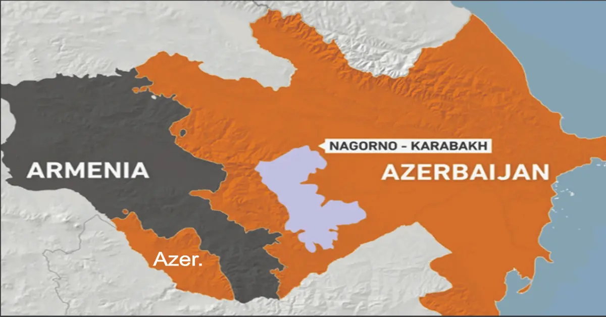 Nagorno-Karabakh Map
