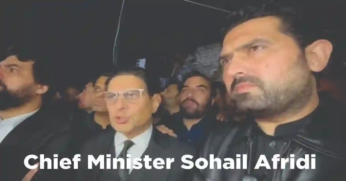 Chief Minister Sohail Afridi to meet Imran Khan