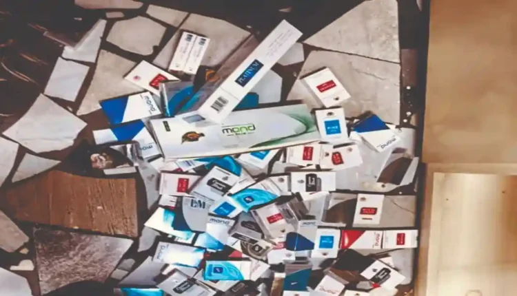 illegal and non-tax-paid cigarettes